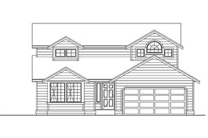 Contemporary Exterior - Front Elevation Plan #951-14