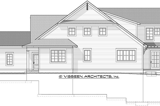 Exterior - Other Elevation for Traditional House Plan #928-286 - 3 bed, 3 bath
