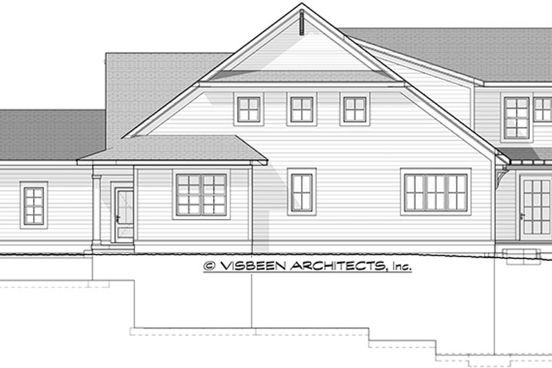 Architectural House Design - Exterior - Other Elevation for Traditional House Plan #928-286 - 3 bed, 3 bath