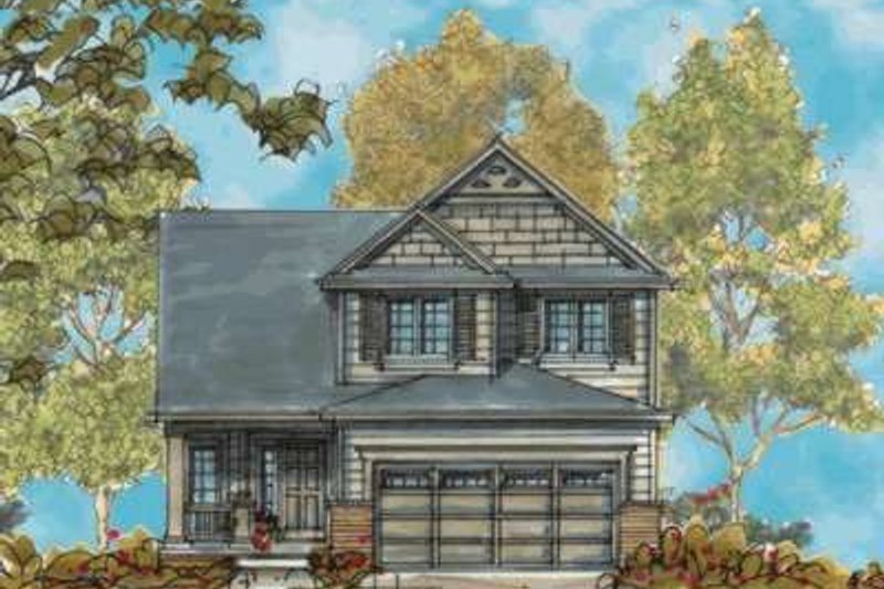 Home Plan - Traditional Exterior - Front Elevation Plan #20-1667