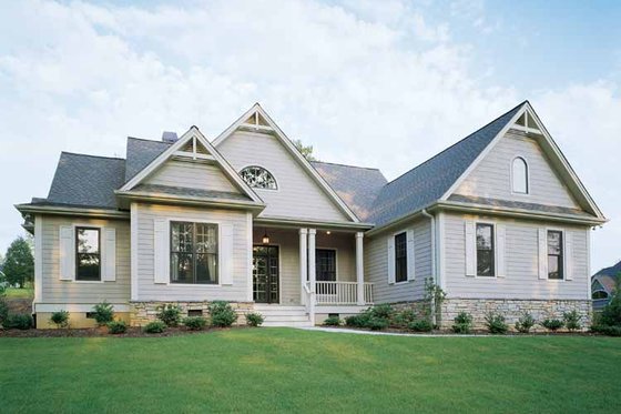 Exterior - Front Elevation 5 for Craftsman House Plan #929-650 - 3 bed, 3 bath