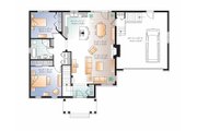 Traditional Style House Plan - 2 Beds 1 Baths 1199 Sq/Ft Plan #23-2530 