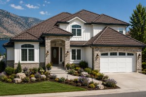 Dream House Plan - Exterior - Front Elevation House Plan #126-117 - 3 bed, 2.5 bath
