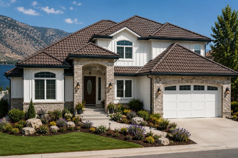Dream House Plan - Exterior - Front Elevation 2 House Plan #126-117 - 3 bed, 2.5 bath