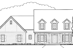 Architectural House Design - Country Exterior - Front Elevation Plan #978-20