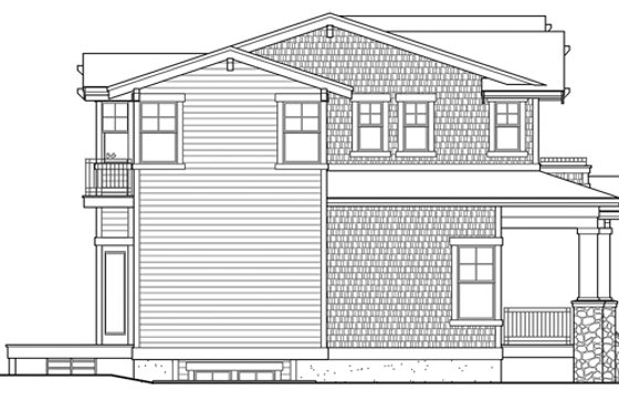 Exterior - Other Elevation 1 for Craftsman House Plan #132-465 - 5 bed, 5.5 bath