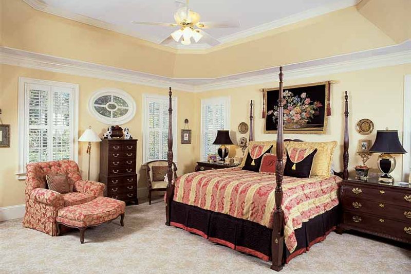Dream House Plan - Interior - Bedroom for Colonial House Plan #54-184 - 4 bed, 4.5 bath