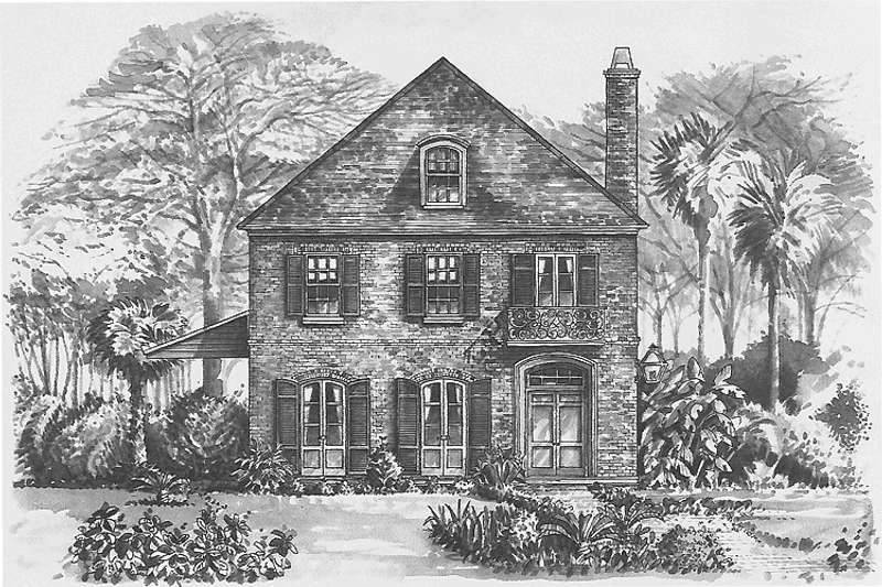 Dream House Plan - European Exterior - Front Elevation Plan #301-137