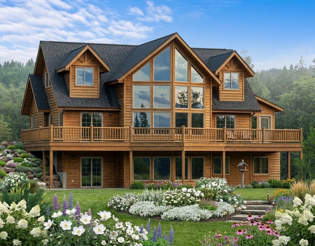 Exterior - Front Elevation 2 for Craftsman House Plan #117-1104 - 3 bed, 2.5 bath