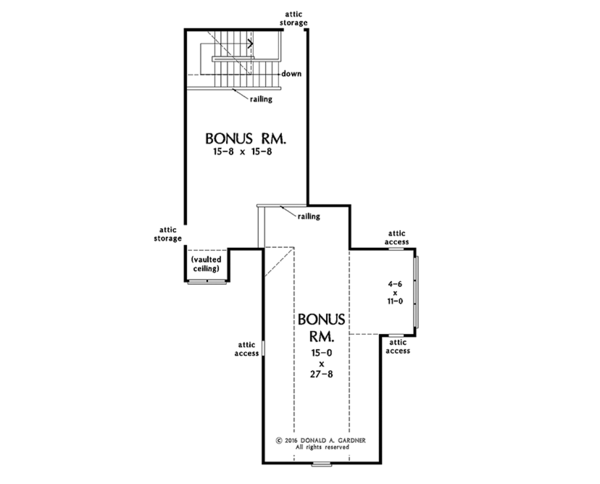 Home Plan - European Floor Plan - Other Floor Plan #929-1009