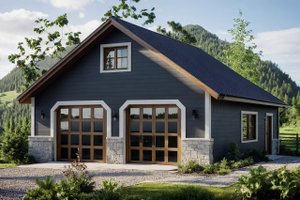 Traditional Exterior - Front Elevation Plan #124-633