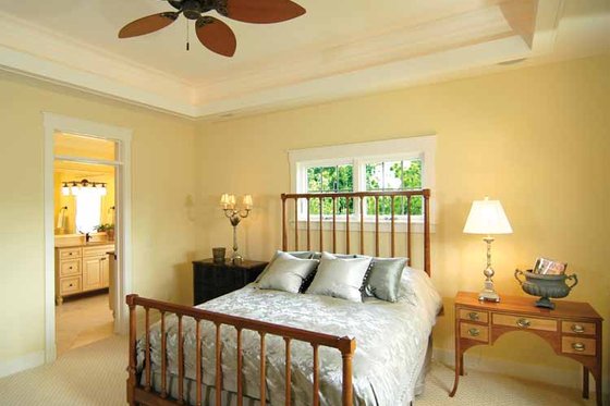 Interior - Bedroom 1 for European House Plan #928-28 - 4 bed, 4.5 bath