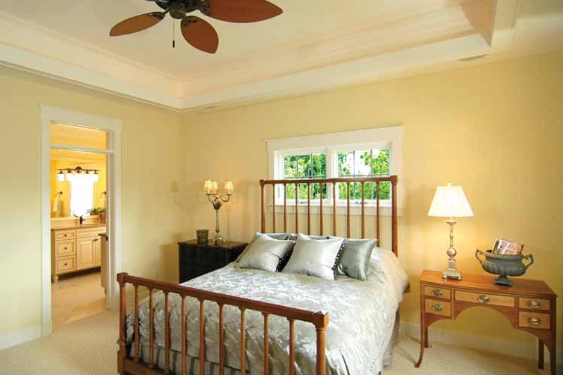 Home Plan - Interior - Bedroom 1 for European House Plan #928-28 - 4 bed, 4.5 bath