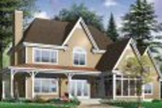 Exterior - Other Elevation for Farmhouse House Plan #23-877 - 4 bed, 2 bath