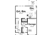 Farmhouse Style House Plan - 3 Beds 2.5 Baths 1920 Sq/Ft Plan #455-599 Floor 