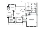 Southern Style House Plan - 4 Beds 2 Baths 2290 Sq/Ft Plan #42-395 