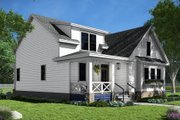 Farmhouse Style House Plan - 3 Beds 3.5 Baths 2230 Sq/Ft Plan #51-1455 Exterior 