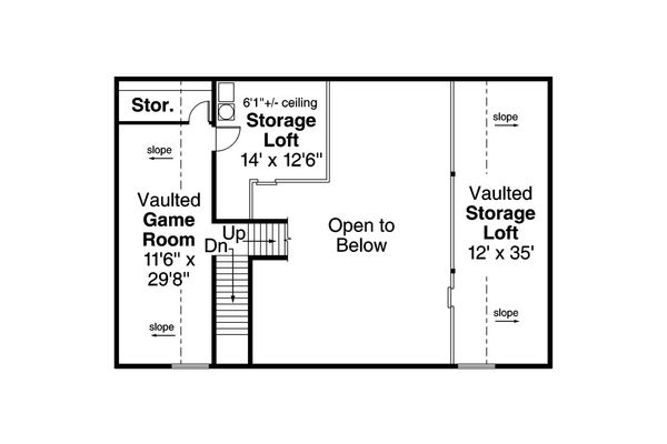 House Plan Design - Country Floor Plan - Upper Floor Plan #124-1052