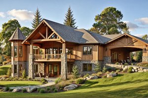 Traditional Exterior - Front Elevation Plan #117-182