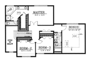 Traditional Style House Plan - 4 Beds 3 Baths 2917 Sq/Ft Plan #98-213 
