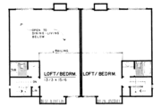Modern Style House Plan - 2 Beds 1.5 Baths 2066 Sq/Ft Plan #303-216 