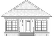 Cottage Style House Plan - 2 Beds 2 Baths 1040 Sq/Ft Plan #45-616 