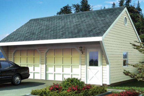 Exterior - Front Elevation for Country House Plan #312-750, 0 bath