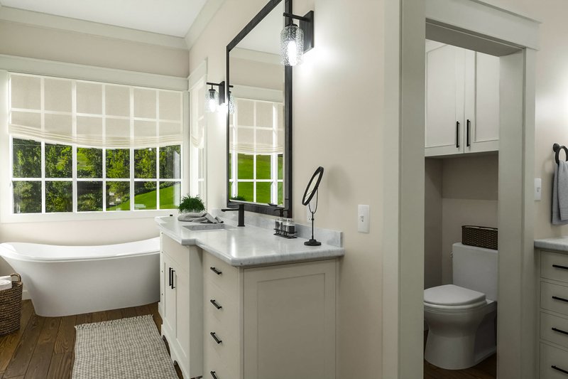 Dream House Plan - Interior - Master Bathroom 1 for Craftsman House Plan #406-9673 - 3 bed, 2.5 bath