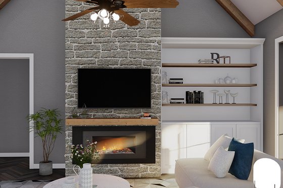 Interior - Other 1 for Craftsman House Plan #923-314 - 3 bed, 2.5 bath