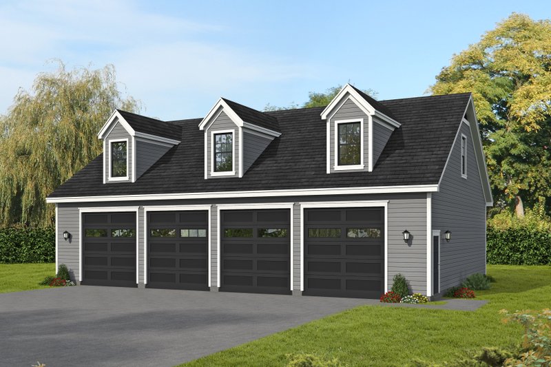 Home Plan - Traditional Exterior - Front Elevation Plan #932-486