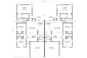 Mediterranean Style House Plan - 3 Beds 2 Baths 3500 Sq/Ft Plan #17-1073 