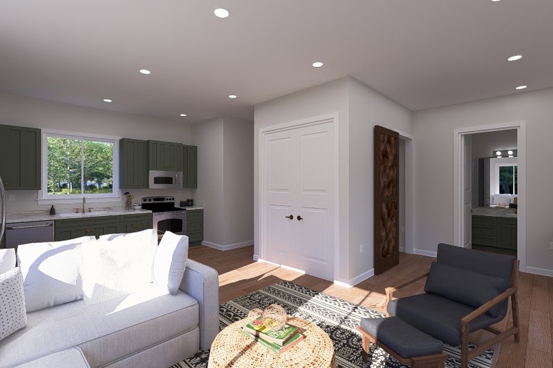 Home Plan - Interior - Other 1 for Farmhouse House Plan #1060-332, 1 bath