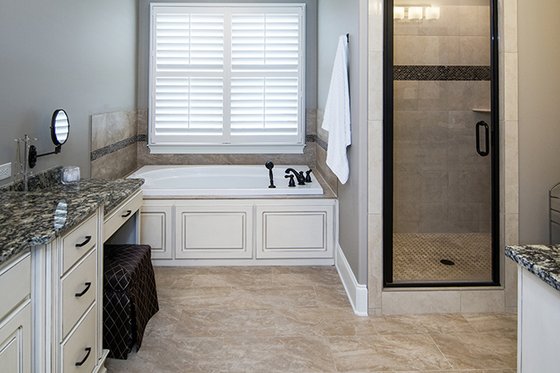 Interior - Master Bathroom for Country House Plan #929-969 - 4 bed, 3 bath