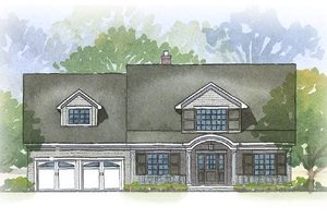 Traditional Exterior - Front Elevation Plan #901-33
