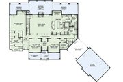 European Style House Plan - 6 Beds 7.5 Baths 6024 Sq/Ft Plan #17-2538 