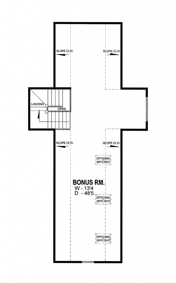 House Plan Design - Ranch Floor Plan - Other Floor Plan #316-262