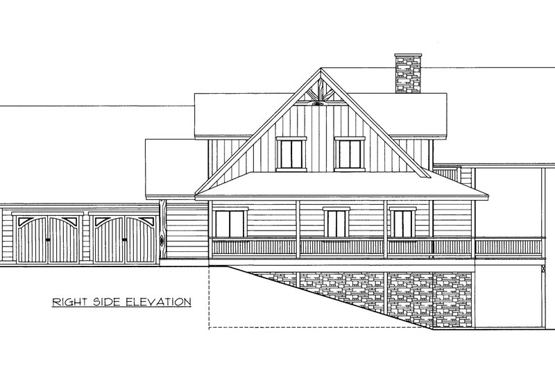 Craftsman Style House Plan - 4 Beds 2.5 Baths 2977 Sq/Ft Plan #117-971 ...