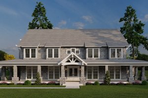 Craftsman Exterior - Front Elevation Plan #923-396