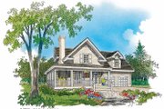 Country Style House Plan - 3 Beds 2.5 Baths 1669 Sq/Ft Plan #929-333 