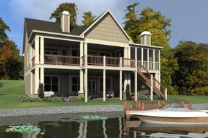 Traditional Exterior - Front Elevation Plan #63-431