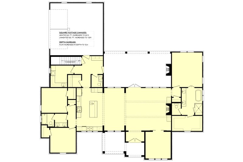 Architectural House Design - Floor Plan - Other Floor for Farmhouse House Plan #430-329 - 3 bed, 2.5 bath