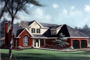 Cottage Style House Plan - 3 Beds 2.5 Baths 2357 Sq/Ft Plan #15-202 