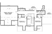 Country Style House Plan - 4 Beds 3 Baths 2458 Sq/Ft Plan #17-2785 