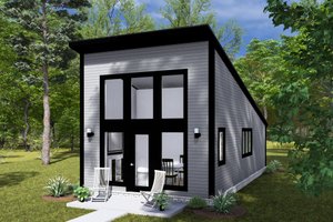 Modern Exterior - Front Elevation Plan #513-2283