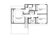 Craftsman Style House Plan - 3 Beds 2.5 Baths 1332 Sq/Ft Plan #515-21 
