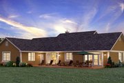 Ranch Style House Plan - 3 Beds 2 Baths 1924 Sq/Ft Plan #427-6 