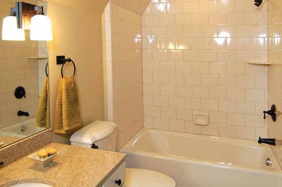 Interior - Master Bathroom 2 for European House Plan #928-28 - 4 bed, 4.5 bath
