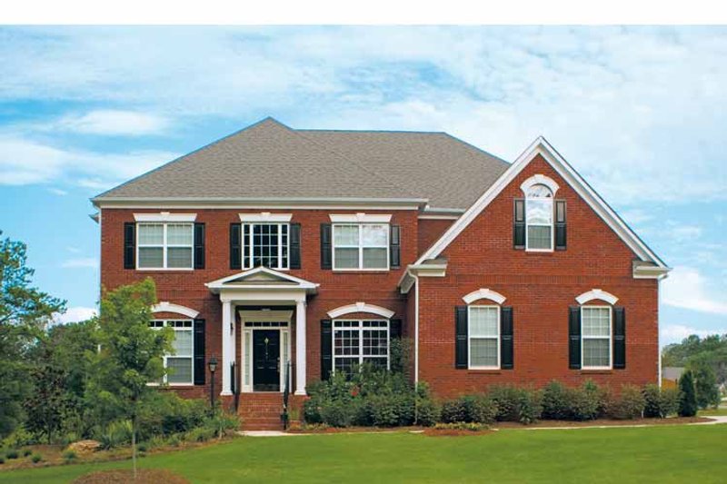 Home Plan - Exterior - Front Elevation 5 for Classical House Plan #927-60 - 5 bed, 4 bath