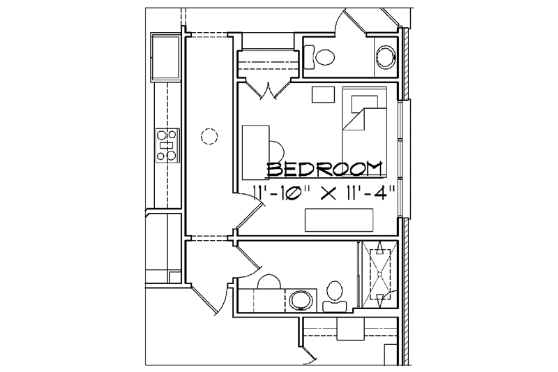 Architectural House Design - Floor Plan - Other Floor for Colonial House Plan #1054-6 - 3 bed, 3.5 bath