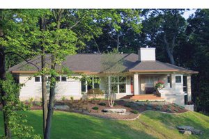 Prairie Exterior - Front Elevation Plan #928-50